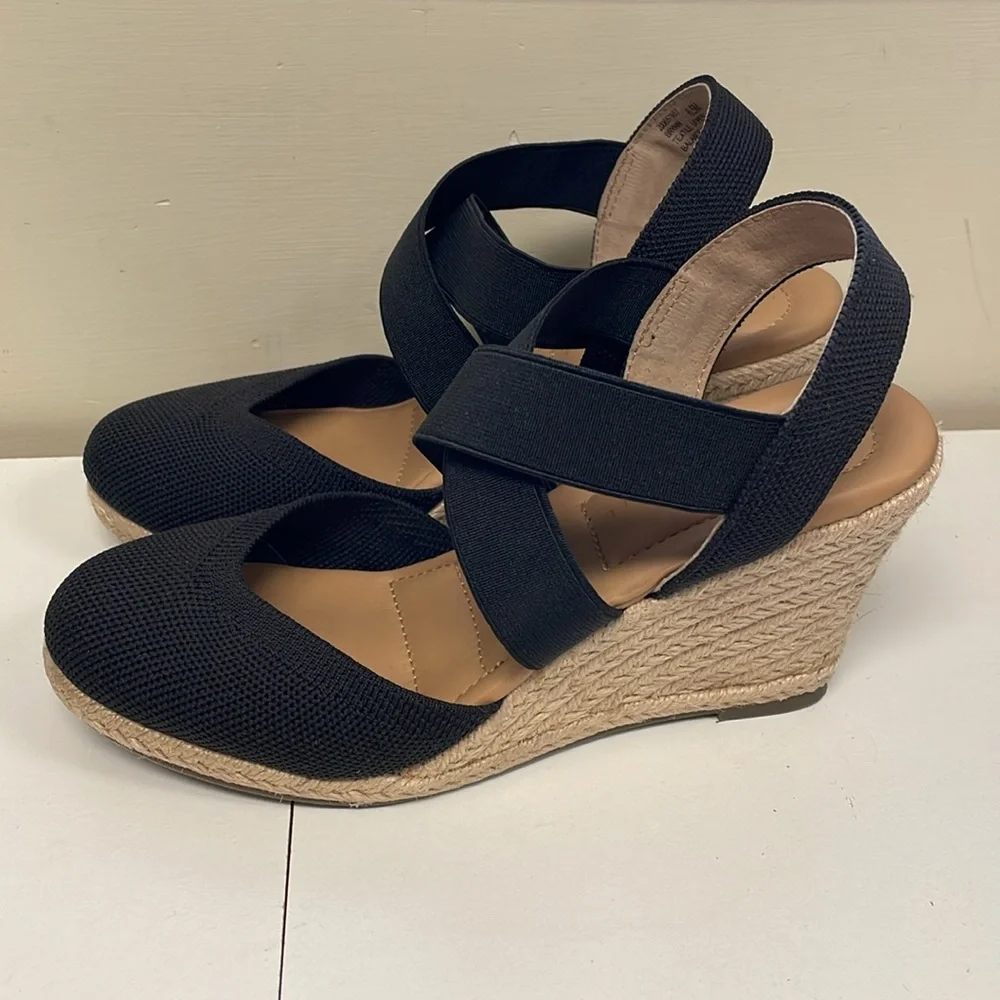 Kelly & Katie Brynn Wedge Espadrille Sandal